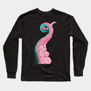 Green tentacle Long Sleeve T-Shirt